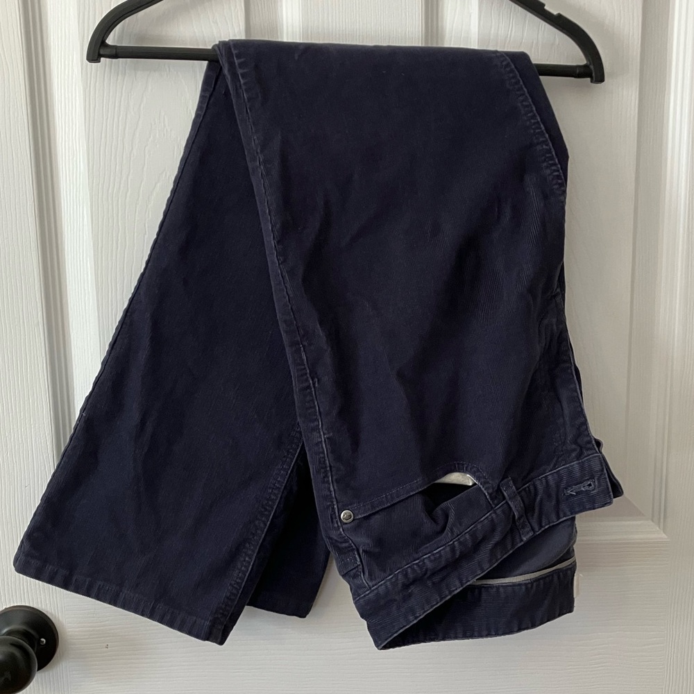 Mountain Khakis Navy Corduroy Pants Sz 10